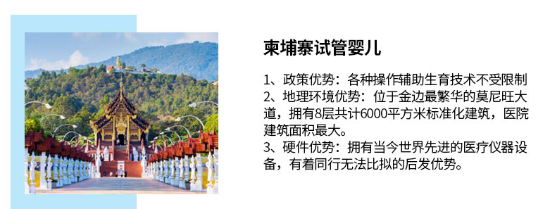 柬埔寨试管婴儿